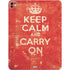 Keep Calm and Carry On Distressed iPad Pro 13in M4 (2024) Skin