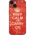 Keep Calm and Carry On Distressed iPhone Skins