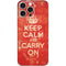 Keep Calm and Carry On Distressed iPhone 16 Pro Max Skin