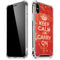 Keep Calm and Carry On Distressed iPhone X/XS Clear Case