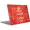 Keep Calm and Carry On Distressed Apple MacBook Air Skin
