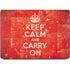 Keep Calm and Carry On Distressed Apple MacBook Air Skin