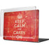 Keep Calm and Carry On Distressed MacBook Pro 14in (2021-24) Case plus Skin