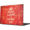 Keep Calm and Carry On Distressed Apple MacBook Pro 14-inch Skin