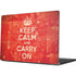 Keep Calm and Carry On Distressed Apple MacBook Pro 14-inch Skin