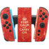 Keep Calm and Carry On Distressed Nintendo Switch 2 (2025) Joy-Con Controller Skin