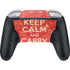 Keep Calm and Carry On Distressed Nintendo Switch 2 (2025) Pro Controller Skin
