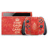 Keep Calm and Carry On Distressed Nintendo Skins