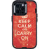 Keep Calm and Carry On Distressed Otterbox Defender iPhone Skin