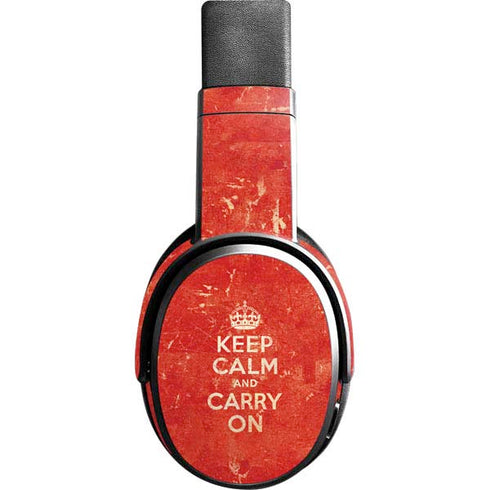 Keep Calm and Carry On Distressed Skullcandy Crusher Wireless Skin