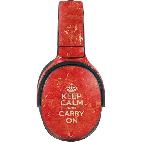 Keep Calm and Carry On Distressed Skullcandy Venue Skin