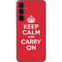 Keep Calm and Carry On Galaxy A55 5G Skin