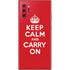 Keep Calm and Carry On Galaxy Note 10 Plus Skin