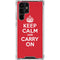 Keep Calm and Carry On Galaxy S23 Ultra Clear Case