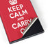 Keep Calm and Carry On Galaxy Skins