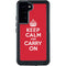Keep Calm and Carry On Galaxy S24 Plus Waterproof Case