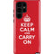 Keep Calm and Carry On Galaxy S25 Ultra Impact Case