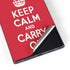 Keep Calm and Carry On Galaxy S25 Ultra Skin