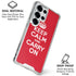 Keep Calm and Carry On Galaxy S25 Ultra Clear Case