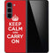 Keep Calm and Carry On Galaxy Z Fold5 5G Skin