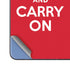 Keep Calm and Carry On Galaxy Z Fold5 5G Skin