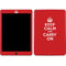 Keep Calm and Carry On iPad Skins
