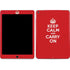 Keep Calm and Carry On iPad Skins