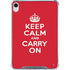 Keep Calm and Carry On iPad 11th Gen (2025) Clear Case