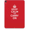 Keep Calm and Carry On Apple iPad Pro Skin