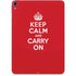 Keep Calm and Carry On Apple iPad Pro Skin