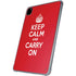 Keep Calm and Carry On iPad Pro 11in (2024) Clear Case