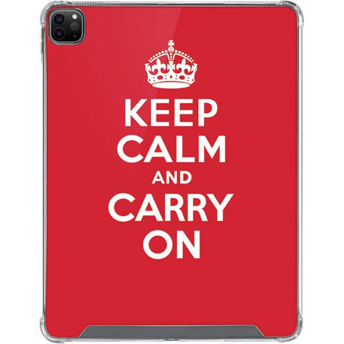 Keep Calm and Carry On iPad Cases