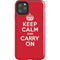 Keep Calm and Carry On iPhone Cases