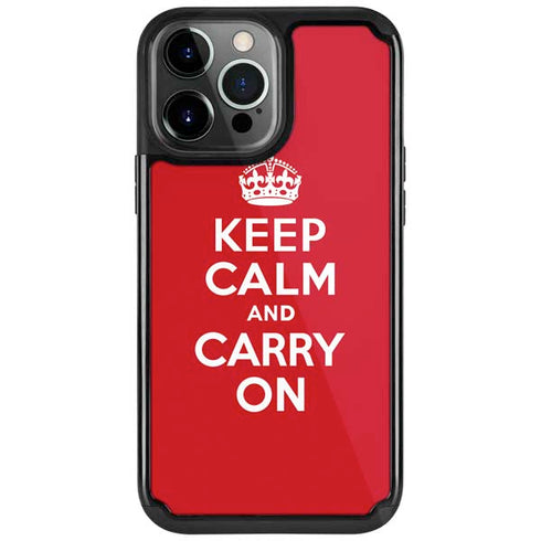 Keep Calm and Carry On iPhone Cases