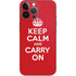 Keep Calm and Carry On iPhone 15 Pro Max Skin