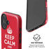 Keep Calm and Carry On iPhone 16 Plus Magsafe Impact Case