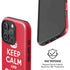 Keep Calm and Carry On iPhone 16 Pro Max Magsafe Impact Case