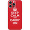 Keep Calm and Carry On iPhone 16 Pro Max Skin