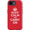 Keep Calm and Carry On iPhone 16e Impact Case