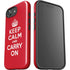 Keep Calm and Carry On iPhone 16e Impact Case