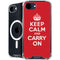 Keep Calm and Carry On iPhone 16e MagSafe Case