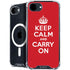 Keep Calm and Carry On iPhone 16e MagSafe Case