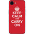 Keep Calm and Carry On iPhone 16e Skin