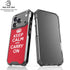Keep Calm and Carry On iPhone 18 Pro Clear Case