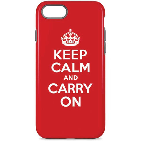Keep Calm and Carry On iPhone Cases