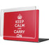 Keep Calm and Carry On MacBook Pro 14in (2021-24) Case plus Skin
