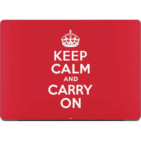 Keep Calm and Carry On Apple MacBook Pro 14-inch Skin