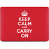 Keep Calm and Carry On Apple MacBook Pro 16-inch Skin