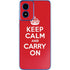 Keep Calm and Carry On Moto G Play 4G (2024) Skin