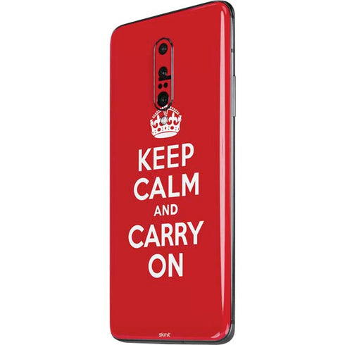 Keep Calm and Carry On OnePlus 7 Pro Skin